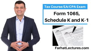 Form 1065 and Schedule K and Schedule K1 Partnership Income Allocation [upl. by Frederica]