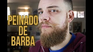 PEINADO DE BARBA Cómo tener la BARBA ESTIRADA [upl. by Gus]