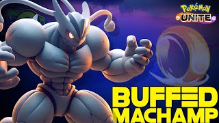 Machamp Looks Fun to play after Submission got Buff 😁  Pokemon Unite [upl. by Fem]