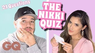 NIKKI GLAMOUR ASKS DAVID 21 QUESTIONS GQ STYLE QampA  MUST WATCH [upl. by Binky]