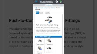 PushtoConnect Pneumatic Fittings from AutomationDirect [upl. by Becca586]