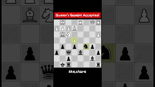 Queens Gambit Accepted Best Checkmate ever chesss [upl. by Carroll]