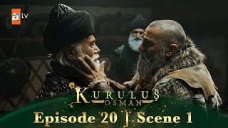 Kurulus Osman Urdu  Season 2 Episode 20 Scene 1  Bamsi Sahab vapis aya [upl. by Yesnik]