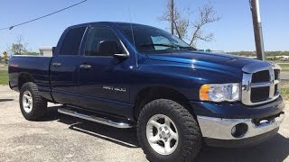 2003 Dodge Ram 1500 SLT Hemi Review [upl. by Wobniar]