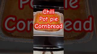 Delicious Chili Pot Pie Cornbread chili potpie cornbread [upl. by Imuy899]