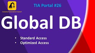 TIA Portal 26 Global data block [upl. by Anih]