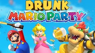 DRUNK MARIO PARTY  Mario Party 10 Gameplay [upl. by Bordie]