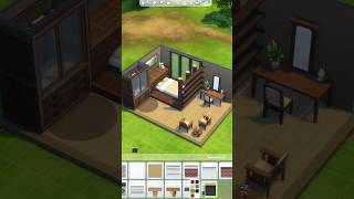 BEDROOM IDEA  BASE GAME  NO CC  THE SIMS 4  ASMR basegame thesims4 noccbuild asmr [upl. by Asek]