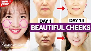 ✨BEAUTIFUL CHEEKS EXERCISE✨  Cheek Lift Fix Sagging Cheeks Reduce Chubby Cheeks and Buccal Fat [upl. by Nerraw]