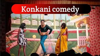 Konkani Comedy by comedian Richard Sally amp Brian  Konkani tiatr  Konkani comedy 2023 [upl. by Drona]