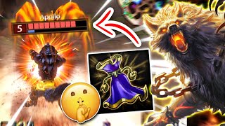 My SECRET Item Makes Fenrir Jungle BUSTED in SMITE [upl. by Tabby947]