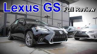 2016 Lexus GS Full Review  GS 200t 350 450h amp FSport [upl. by Egamlat176]