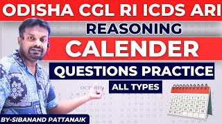 CALENDAR Class 2  REASONING  OSSC CGL  RI ARI AMIN SFS ICDS  OPRB SI  OPSC ASO  OSSC CGL 2024 [upl. by Patric]