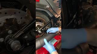 2022 Lowrider ST Thunderheader XSeries 2 into 1 exhaust system install part 2 of 2 [upl. by Oibirot]