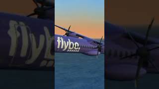 flybe flight 013 tfs plans go up planes go down plane planecrash tfshorts TeamNMG aviation [upl. by Kidder]