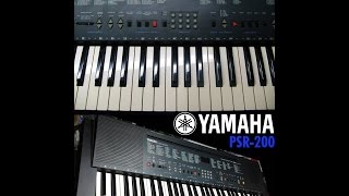 YAMAHA PSR 200 [upl. by Essilrahc727]