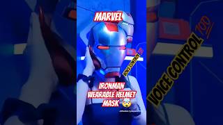 Ironman helmet mask 💯🤯 shorts marvel ironman tech [upl. by Dafodil925]