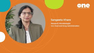 ONE Conference 2022 Interview with Sangeeta Khare US Food and Drug Administration [upl. by Ennoira761]