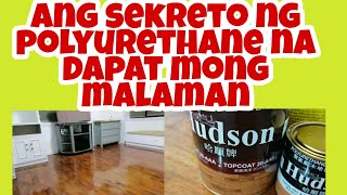 PAANO ANG TAMANG PAG MIX AT PAHID NG POLYURETHANE NA VARNISHHOW TO MIX amp HOW TO APPLY POLYURETHANE [upl. by Koller]