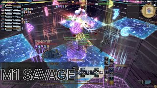 FFXIV Endwalker M1s Savage Clear  AST POV PS5 [upl. by Sager]