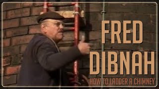 Fred Dibnah  How to Ladder a Chimney [upl. by Clite]