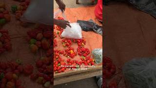 Current cost of foodstuffs in Nigeria August 2024 marketvlog nigerianmarket africanmarket [upl. by Derzon]