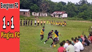 Evergreen FC vs Pingira FC ll Babadam football tournament ll Win by Pingira FC Penalty [upl. by Rafiq]