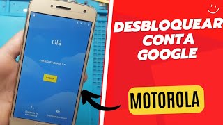 Como remover e desbloquear conta do Google Motorola G5s XT1792 [upl. by Bibeau]