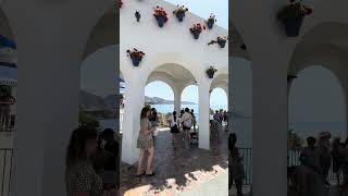 NerjaSpain 🇪🇦 Unique Beach Town travel beach beautiful europe spain [upl. by Hanleigh960]