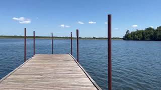 Walking along the pier at Cotile Lake Recreation Areas boat launch [upl. by Ordnasil]