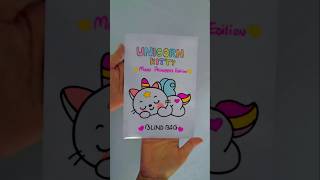 Unicorn Kitty Blind Bag🎀 papercraft paperdiy papersquishy asmr diy unicorn sanrio cat [upl. by Wallace239]