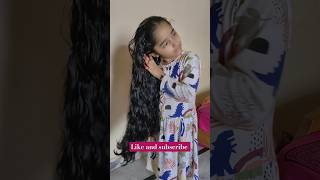 Top trending Daily hair care routine hairstyle telugu trending [upl. by Gnim266]