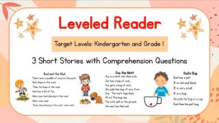 CVC Reading  Stories with CVC Words  Short Vowel Uu  Leveled Reader 16  Reading Comprehension [upl. by Ibba]