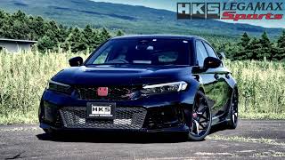 HONDA CIVIC TYPER 2022 6BAFL5 HKS LEGAMAX SPORTS [upl. by Kore]