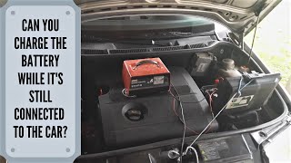 Can You Charge The Battery While Its Connected To The Car [upl. by Zinah27]