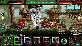 Another Story Ptolemaic Army Chapter I Hell difficulty S  Rank  Metal Slug Attack Reloaded [upl. by Murphy]