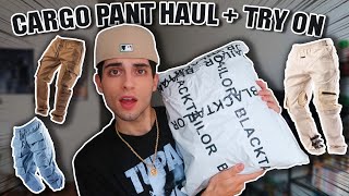 Best Place To Buy Cargo Pants  Huge BLACKTAILOR UnboxingTryon Haul 🔥 [upl. by Prisca]