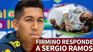 Firmino responde a Ramos quotFue muy idiotaquot  Diario AS [upl. by Morice630]