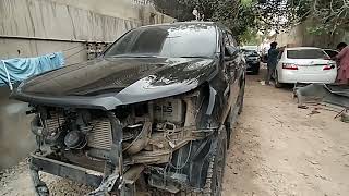 Toyota rocco aur fender front ka bumper aur rubbing polish 😇 [upl. by Blau]