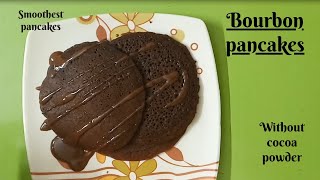 Bourbon pancakes  without cocoa powder  very easy  smooth and fluffy [upl. by Fowkes]