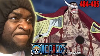 THE ONE PIECE IS REAL  One Piece Episodes 484485 REACTION [upl. by Zulaledairam18]