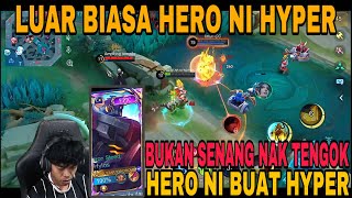 BUKAN SENANG NAK TENGOK HERO TANK NI JADI HYPER  BEST JUGA TENGOK HERO NI HYPER MACAM NI [upl. by Sirred]