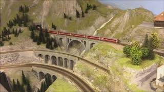 Eggwilikon N Gauge Swiss layout [upl. by Hnoj901]