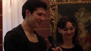 Lo schiaccianoci  Intervista a  Interview with Maria Eichwald amp Roberto Bolle Teatro alla Scala [upl. by Livi101]