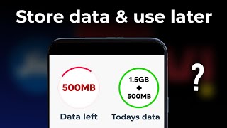 Store internet data amp use it later Jio Airtel Vi Wifi  Possible [upl. by Nivahb812]