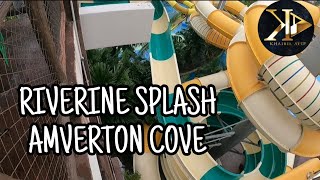 RIVERINE SPLASH WATER PARK AMVERTON COVE WATERPARK BARU DI SELANGOR [upl. by Pardo]