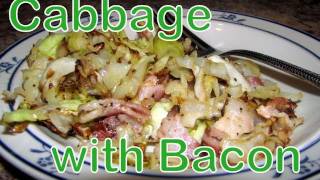 Atkins Diet Recipes Low Carb Cabbage and Bacon IF [upl. by Lussier]