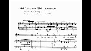 Vedrò con mio diletto  A Vivaldi B minorHigh Voice Piano accompaniment [upl. by Ruy]