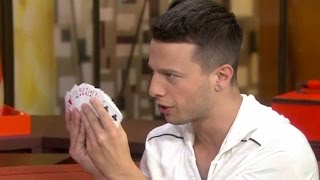 AGT Winner Amazes With Card Trick  TODAY [upl. by Letsirc]