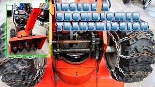 Inside An Ariens Snowblower Transmission [upl. by Rachaba512]